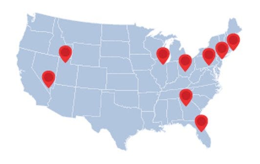 tradeshow map